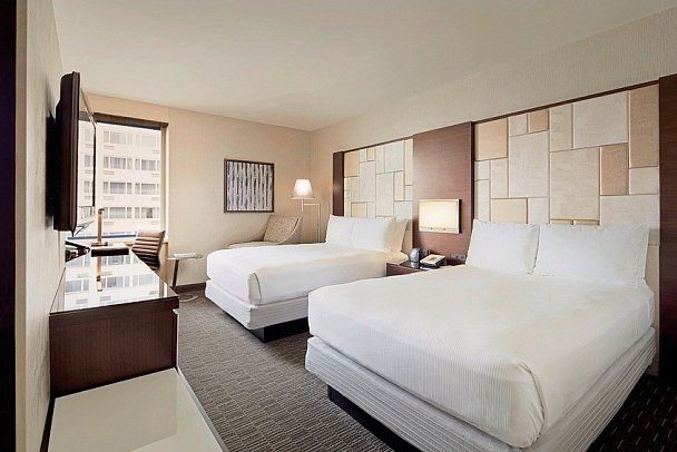 Hilton Union Square - Wohnbeispiel Standard Room (Zimmercodierung UG1)