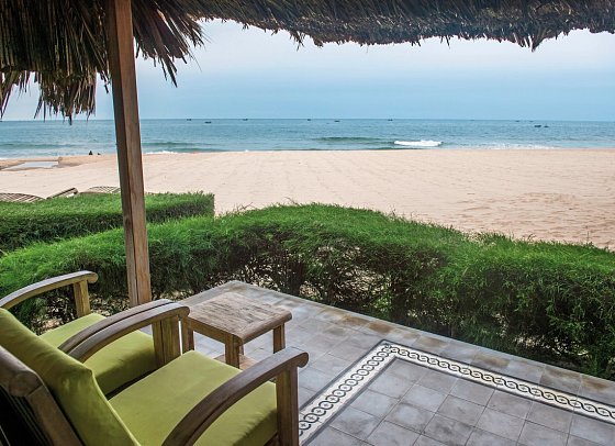 Sailing Club Resort Mui Ne - Wohnbeispiel Deluxe Beachfront Bungalow (Zimmercodierung BDO)