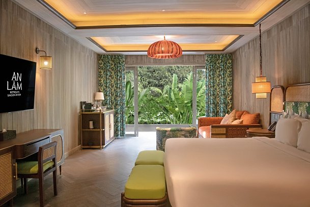 An Lam Retreats Saigon River - Wohnbeispiel Garden View Suite (Zimmercodierungen WBG & WB1)