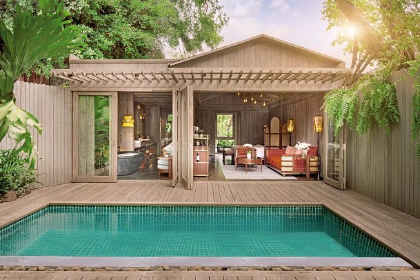 An Lam Retreats Saigon River - Wohnbeispiel Riverfront Pool Villa (Zimmercodierung VB5)