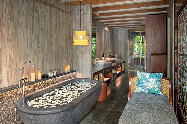 An Lam Retreats Saigon River - Wohnbeispiel Bad Riverfront Pool Villa (Zimmercodierung VB5)