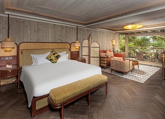 An Lam Retreats Saigon River - Wohnbeispiel Riverside Suite (Zimmercodierungen WB1 & WBG)