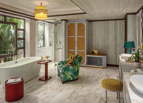 An Lam Retreats Saigon River - Badbeispiel Riverside Executive Suite (Zimmercodierung WT1)