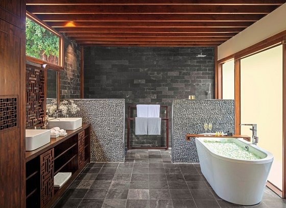 An Lam Retreats Saigon River - Wohnbeispiel Bad Garden Pool Suite (Zimmercodierung WDG)