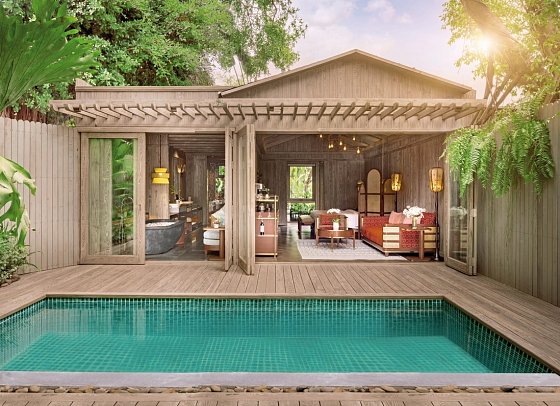 An Lam Retreats Saigon River - Wohnbeispiel Riverfront Pool Villa (Zimmercodierung VB5)