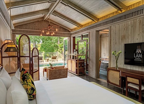 An Lam Retreats Saigon River - Wohnbeispiel Riverfront Pool Villa (Zimmercodierung VB5)
