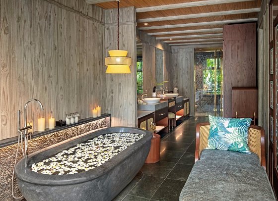 An Lam Retreats Saigon River - Wohnbeispiel Bad Riverfront Pool Villa (Zimmercodierung VB5)