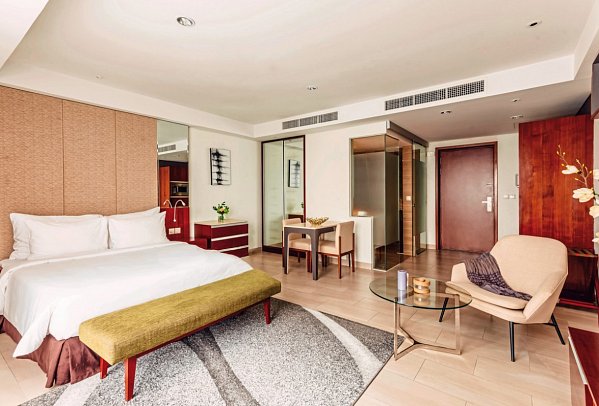 SILA Urban Living - Wohnbeispiel Deluxe Studio (Zimmercodierung SD1)