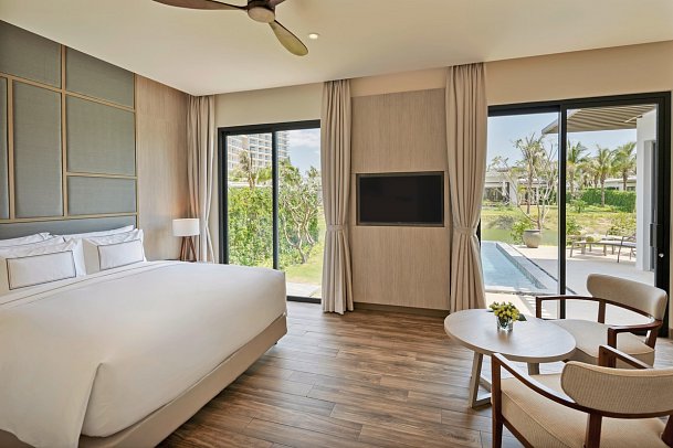 Meliá Ho Tram Beach Resort - Wohnbeispiel The Level 2BR Lakefront Pool Villa (Zimmercodierung VL2)