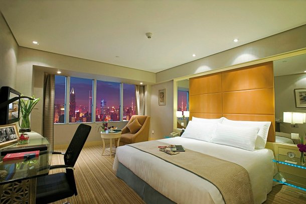 Jin Jiang Tower - Wohnbeispiel Deluxe (Zimmercodierung UD1)