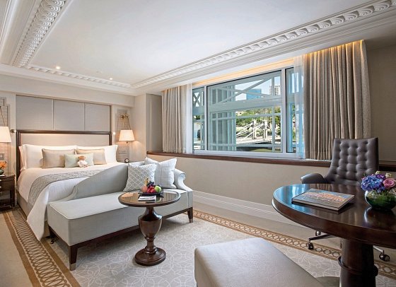 The Fullerton Hotel Singapore - Wohnbeispiel Quay Room (Zimmercodierung UB2)