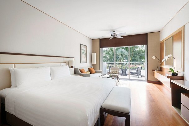 Shangri-La Singapore - Wohnbsp. Garden Wing Deluxe (Zimmercodierung UD2)