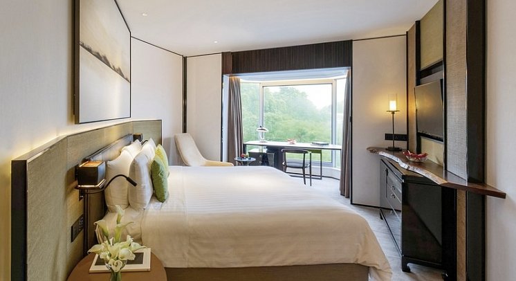 Shangri-La Singapore - Wohnbeispiel Tower Wing Deluxe (Zimmercodierung UD1)