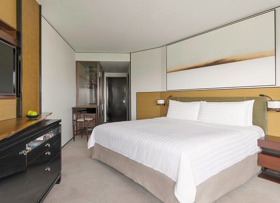 Shangri-La Singapore - Wohnbeispiel Tower Wing Deluxe (Zimmercodierung UD1)