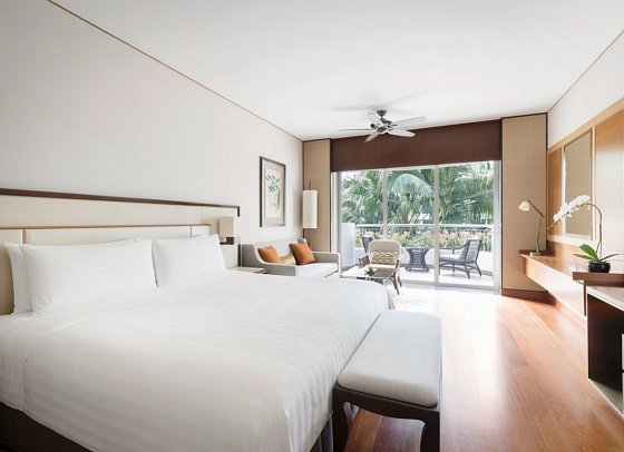 Shangri-La Singapore - Wohnbsp. Garden Wing Deluxe (Zimmercodierung UD2)