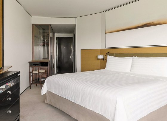 Shangri-La Singapore - Wohnbeispiel Tower Wing Deluxe (Zimmercodierung UD1)