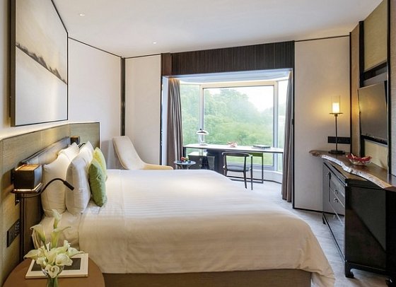 Shangri-La Singapore - Wohnbeispiel Tower Wing Deluxe (Zimmercodierung UD1)