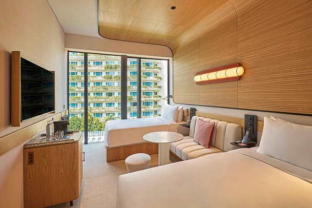 The Standard Singapore - Wohnbeispiel Standard Room (Zimmercodierungen UB1 & UBP)