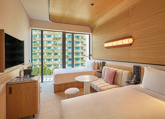 The Standard Singapore - Wohnbeispiel Standard Room (Zimmercodierungen UB1 & UBP)
