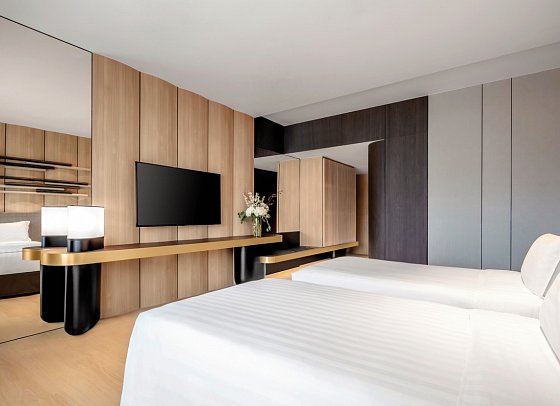 Parkroyal Collection Marina Bay - Wohnbeispiel Urban Deluxe Room (Zimmercodierung UD1)