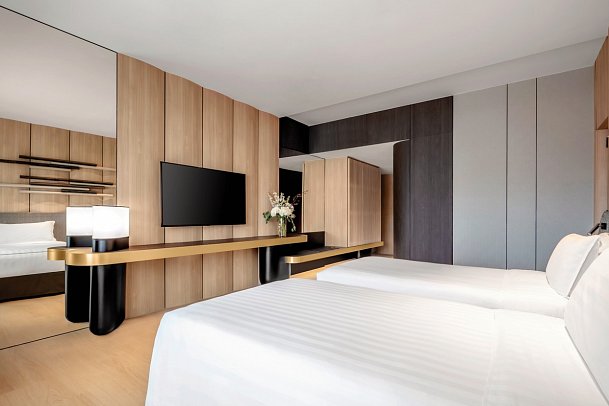 Parkroyal Collection Marina Bay - Wohnbeispiel Urban Deluxe Room (Zimmercodierung UD1)