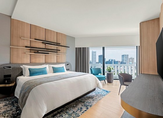 Parkroyal Collection Marina Bay - Wohnbeispiel Urban Deluxe Room (Zimmercodierung UD1)