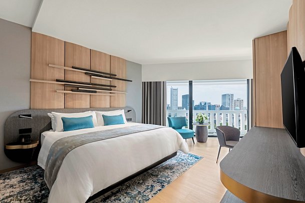 Parkroyal Collection Marina Bay - Wohnbeispiel Urban Deluxe Room (Zimmercodierung UD1)