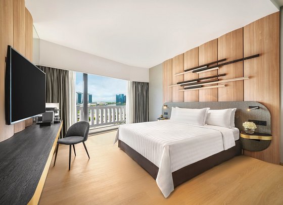 Parkroyal Collection Marina Bay - Wohnbeispiel Signature Marina Bay (Zimmercodierung UB1)