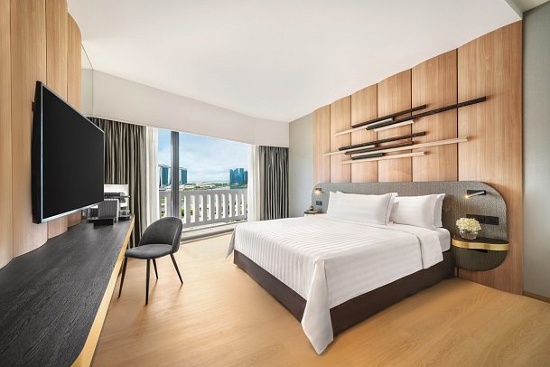 Parkroyal Collection Marina Bay - Wohnbeispiel Signature Marina Bay (Zimmercodierung UB1)
