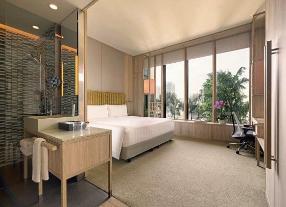 PARKROYAL COLLECTION Pickering, Singapore - Wohnbeispiel Urban Deluxe Room (Zimmercodierung UD1)