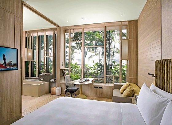 PARKROYAL COLLECTION Pickering, Singapore - Wohnbeispiel Lifestyle Premier Room (Zimmercodierung UM1)