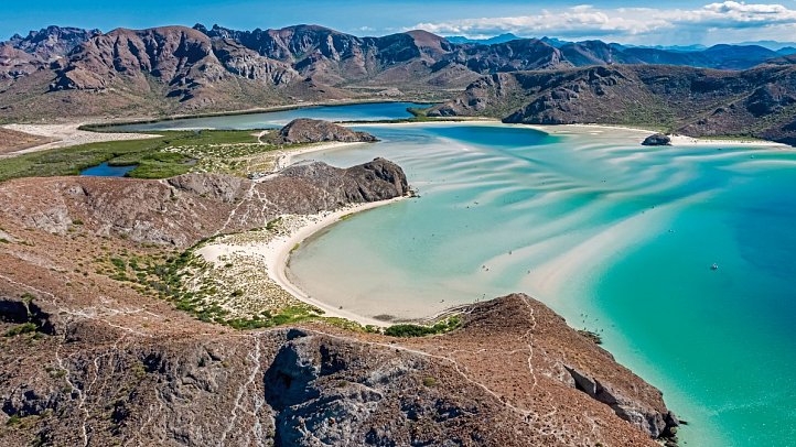 Mietwagenreise Baja California - Playa Balandra