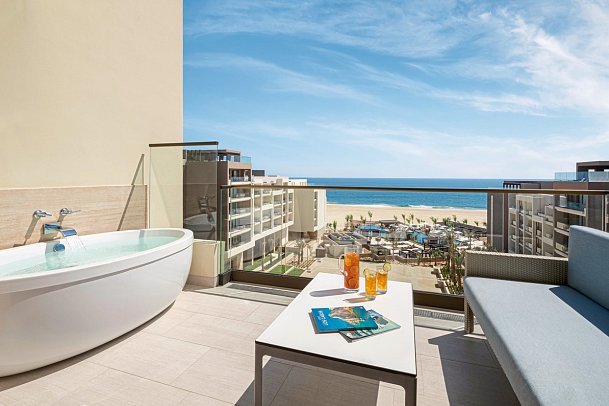 Hard Rock Hotel Los Cabos - Wohnbeispiel Deluxe Partial Oceanview King (Zimmercodierung UDM)