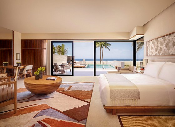 Nobu Hotel Los Cabos - Wohnbeispiel Junior-Suite Oceanfront Pool