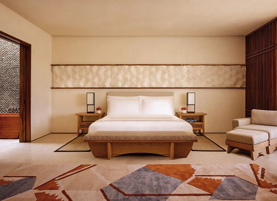 Nobu Hotel Los Cabos - Wohnbeispiel Juniorsuite (Zimmercodierung JB1)