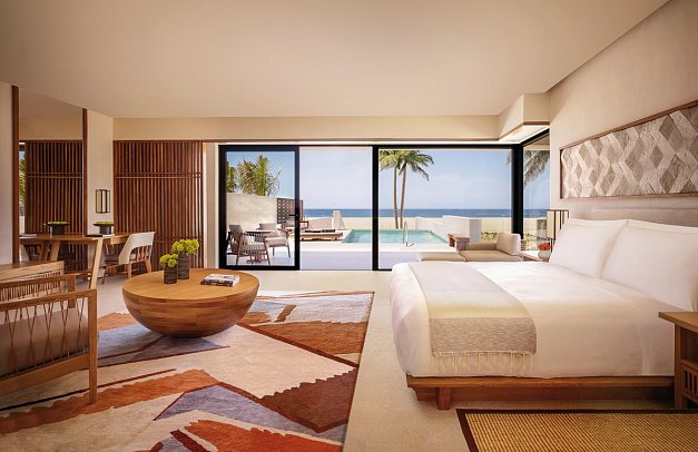 Nobu Hotel Los Cabos - Wohnbeispiel Junior-Suite Oceanfront Pool