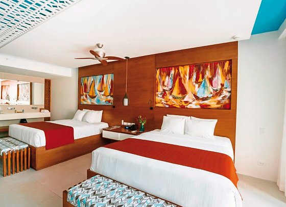 Azura Beach Resort - Wohnbeispiel Azura Suite (Zimmercodierung WB1)