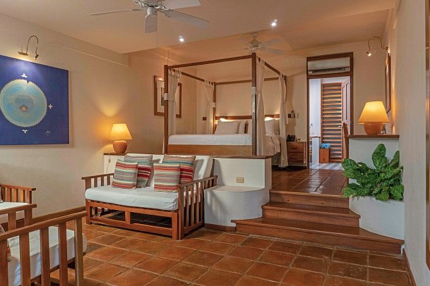 Capitan Suizo Beachfront Boutique Hotel - Wohnbeispiel Superior Terrace (Zimmercodierung JS1)