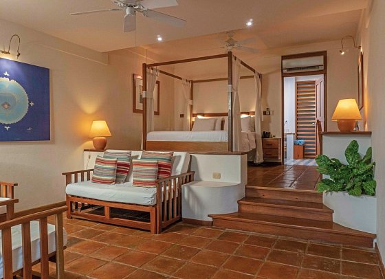 Capitan Suizo Beachfront Boutique Hotel - Wohnbeispiel Superior Terrace (Zimmercodierung JS1)