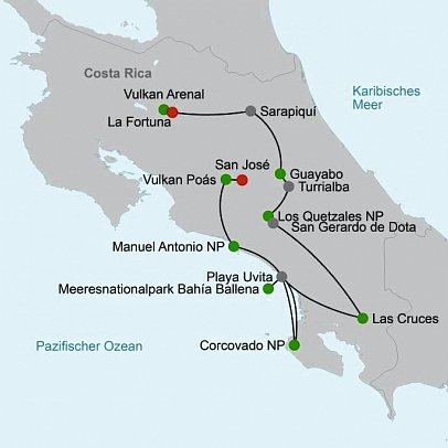 Pura Vida - Costa Rica hautnah