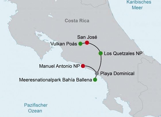 Geheimsvolles Costa Rica: Quetzale & Delfine