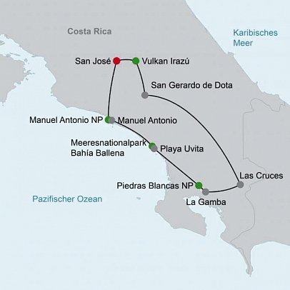 Costa Ricas wilder Süden