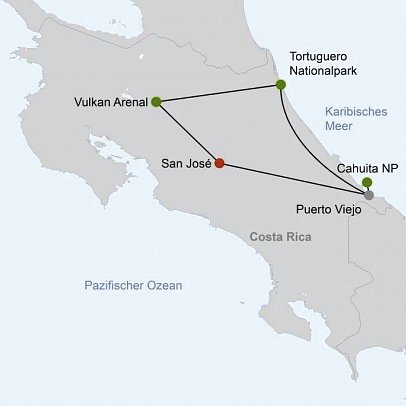 Karibik- und Dschungeltour