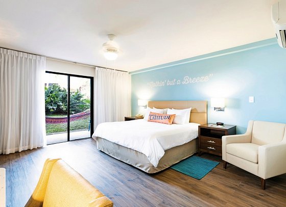 Margaritaville Beach Resort Playa Flamingo - Wohnbeispiel Garden Poolside&Poolview (Zimmercodierung UGG)