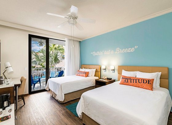 Margaritaville Beach Resort Playa Flamingo - Wohnbeispiel Garden Poolside&Poolview (Zimmercodierung UGG)