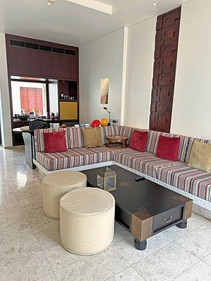 Al Baleed Resort Salalah by Anantara - Wohnbeispiel One Bedroom Garden View Pool Villa (Zimmercodierung VB3)
