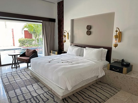 Al Baleed Resort Salalah by Anantara - Wohnbeispiel Deluxe (Zimmercodierung UD1)