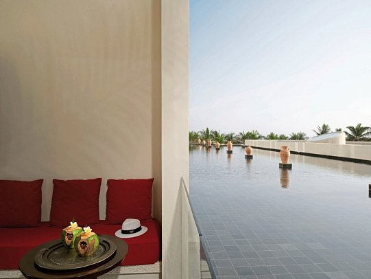 Al Baleed Resort Salalah by Anantara - Beispeil Balkon Deluxe (Zimmercodierungen UD1 & UD2)