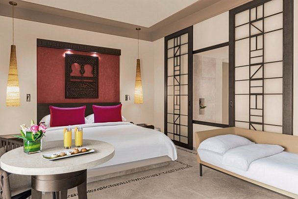 Salalah Rotana Resort - Wohnbeispiel Deluxe Family Ocean Room (Zimmercodierung UD2)