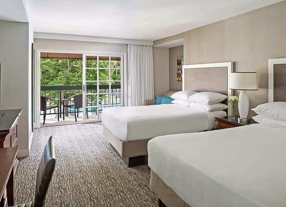 Hyatt Regency Newport Beach - Wohnbeispiel Balcony View Room (Zimmercodierung UB1)
